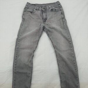 Levi's 510 Skinny Fit Jeans Gray Wash Stretch Size 31
